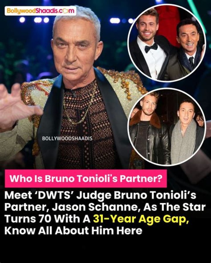 Inside Bruno Tonioli And His Partner Jason Schanne 10 Years Of Relationship Timeline