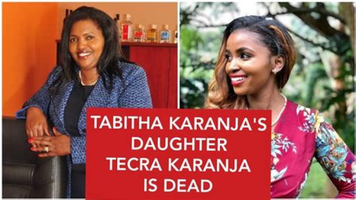 
Tabitha Karanja Daughter Accident: Tecra Muigai Cause Of Death Explored 