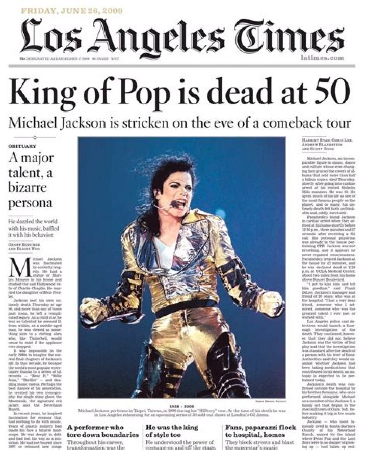 
The Cause of Michael Jackson’s Death Revealed 